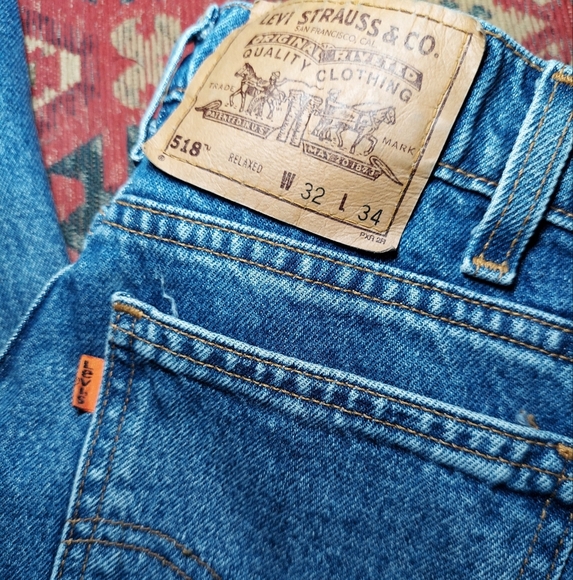 Vintage Orange Tab 518 Levi's USA - Picture 5 of 7